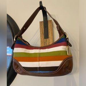 Coach | vintage colorful shoulder purse